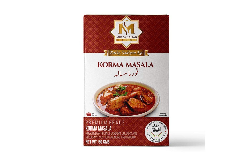 Mirza Sahab Korma Masala    Box  50 grams